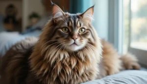 3. The giant domestic cat breed has record-breaking facts.