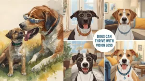 Dogs Can Thrive with Vision Loss