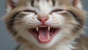 The total number of teeth which kittens possess