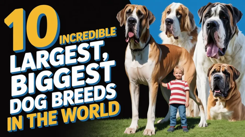 10 Incredible Largest, Biggest Dog Breeds in the World