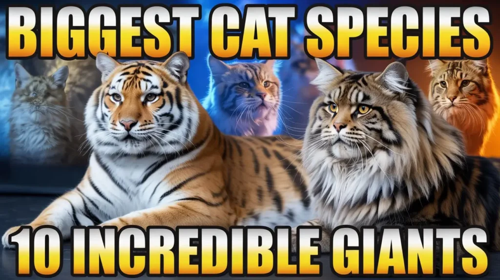 Biggest Cat Species in the World: 10 Incredible Wild and Domestic Giants