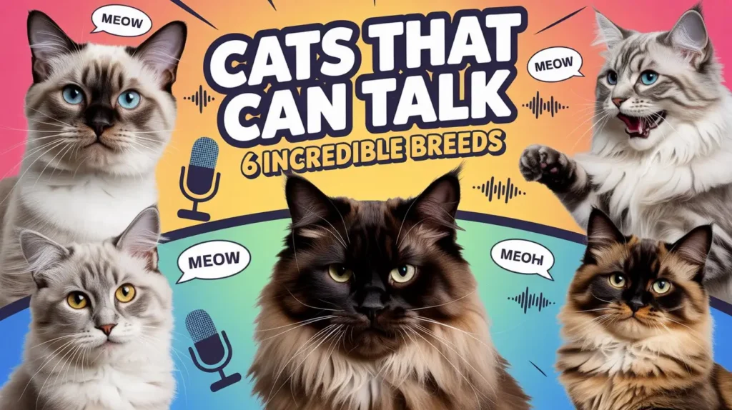 Cats That Can Talk: 6 Incredible Breeds That Will Amaze You with Their Human-Like Voices