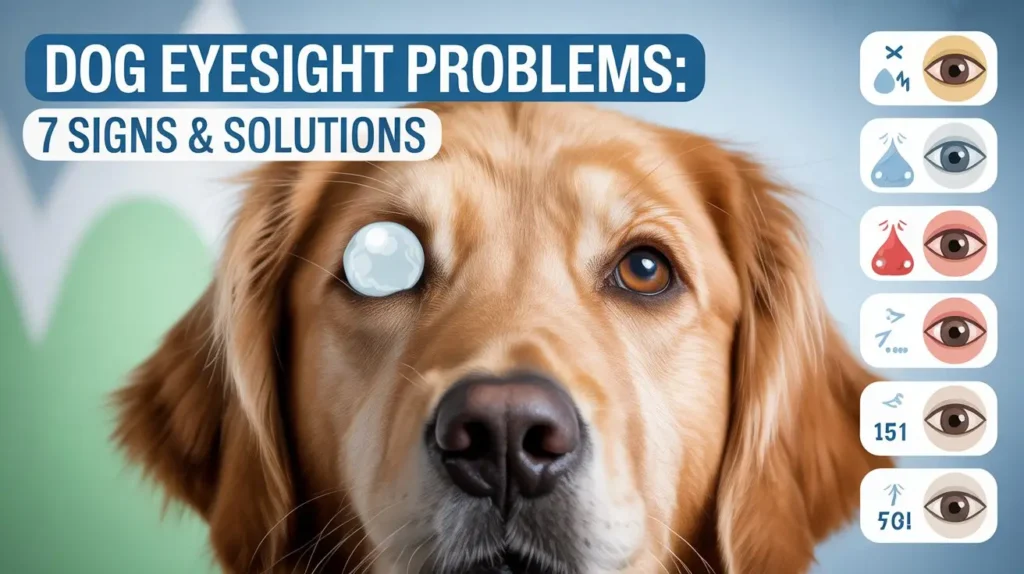 Dog Eyesight Problems: 7 Signs & Solutions