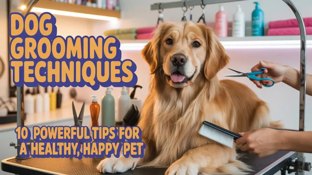 Dog Grooming Techniques: 10 Powerful Tips for a Healthy, Happy Pet