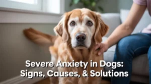 Severe Anxiety in Dogs: Signs, Causes, & Solutions