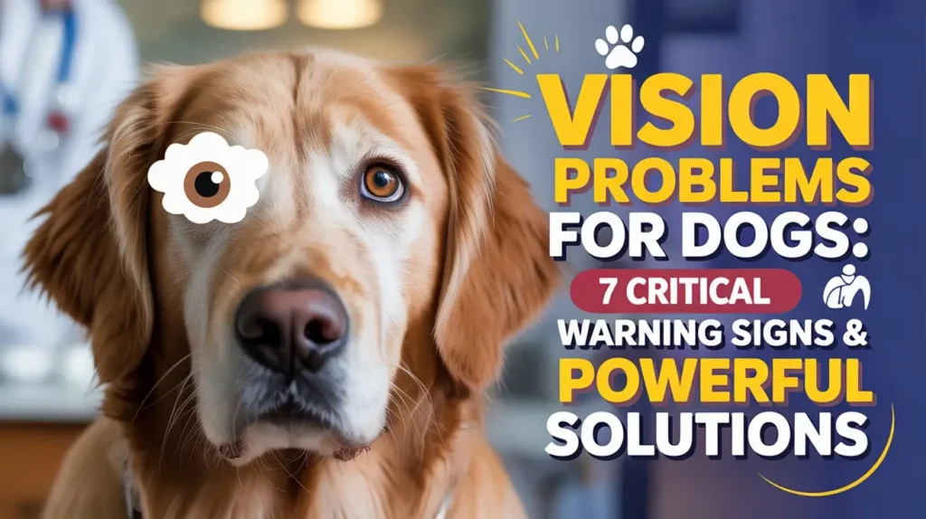 Vision Problems for Dogs: 7 Critical Warning Signs & Powerful Solutions