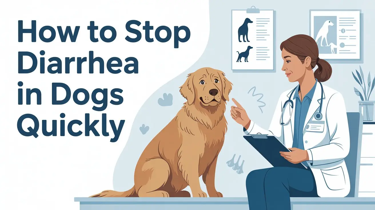 How to Stop Diarrhea in Dogs Quickly