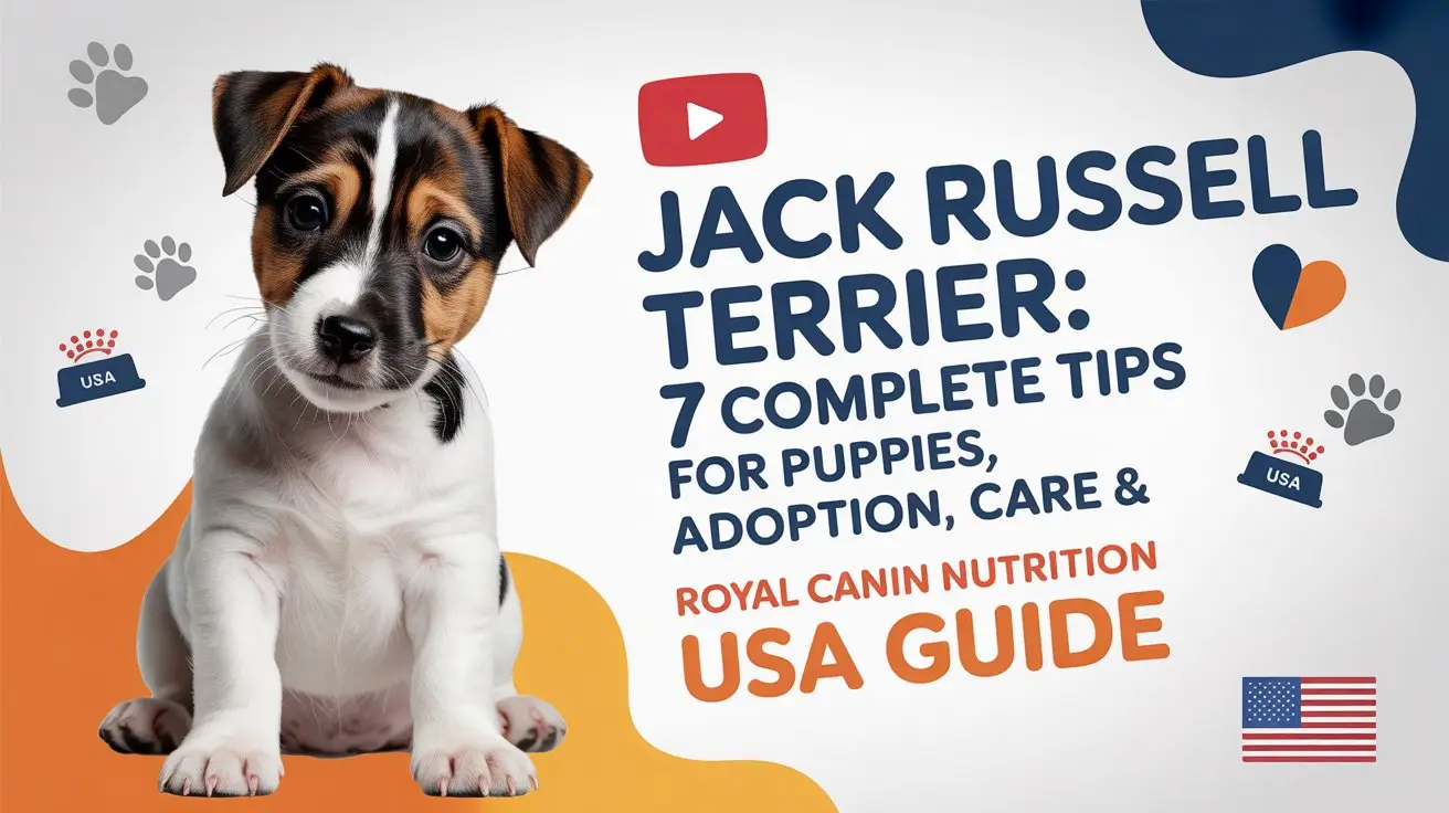 Jack Russell Terrier Breed: 7 Complete Tips for Puppies, Adoption, Care & Royal Canin Nutrition USA Guide