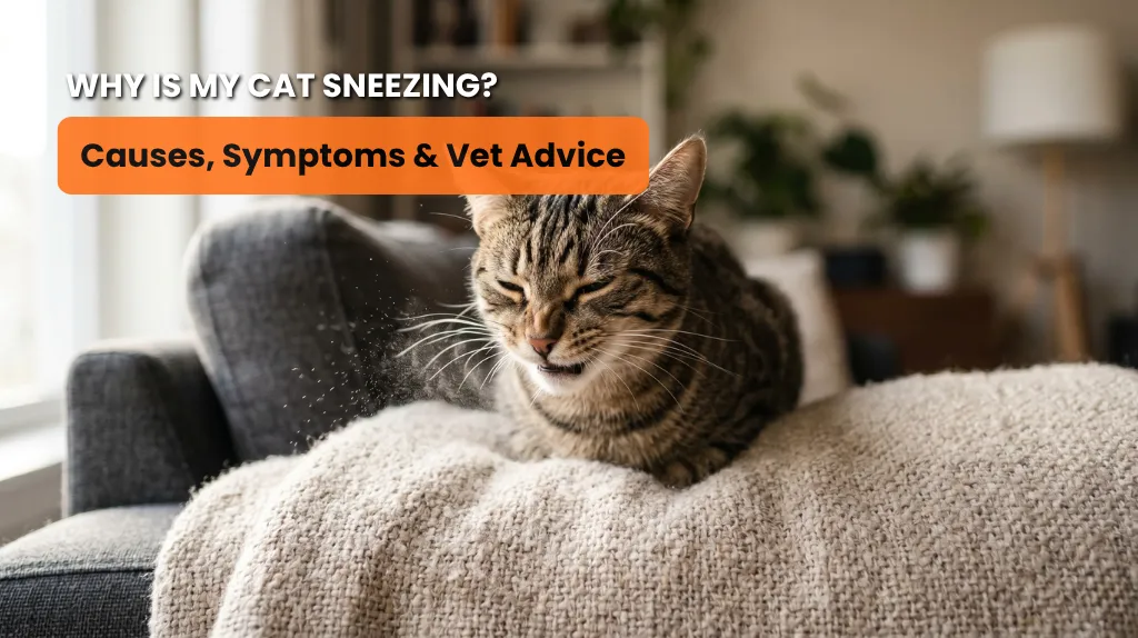 Why Is My Cat Sneezing Causes, Symptoms & Vet Advice